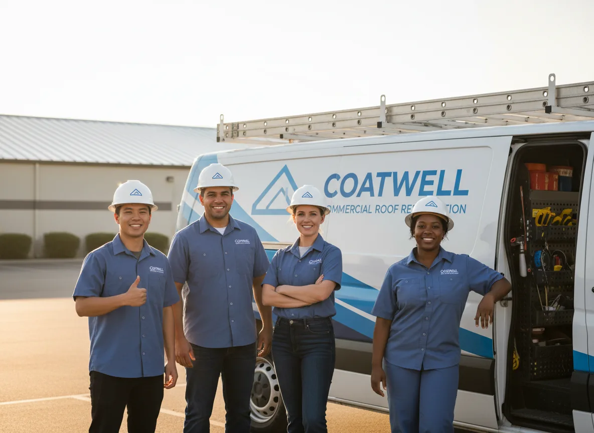 Commercial roof coating company in Gibson City, IL